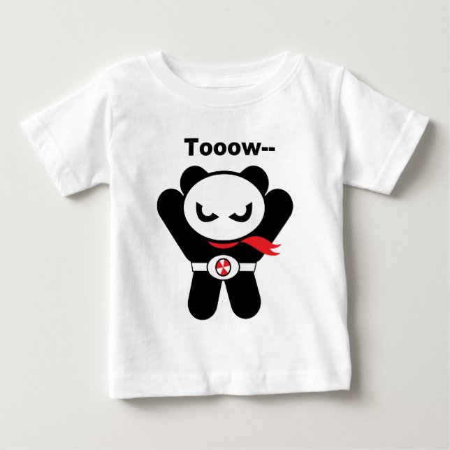 Heropandär Baby T-shirt (Vorderseite)