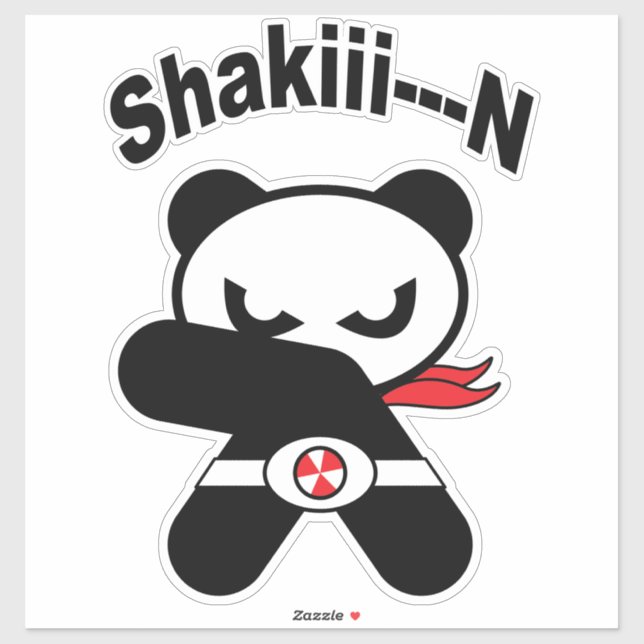 Heropandbäraufkleber Aufkleber (Blatt)