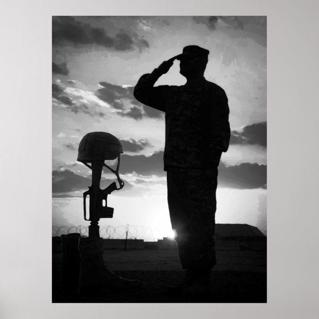 HERO's SALUTE Poster (Vorne)