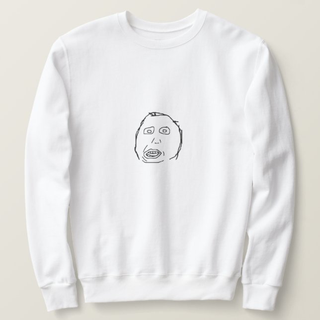 Herp Derp Meme Sweatshirt (Design vorne)
