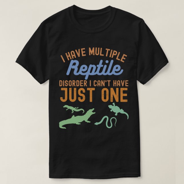 Herpetologe, Herpetologen T-Shirt (Design vorne)
