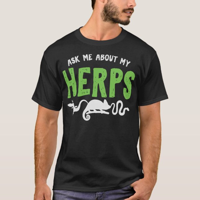 Herpetologe Herpetologie Herpetology Herper S2 (21 T-Shirt (Vorderseite)