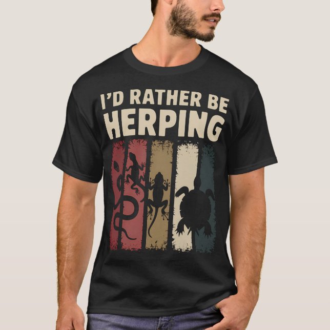 Herpetologe Herpetology Herpetology Herper S2 (107 T-Shirt (Vorderseite)