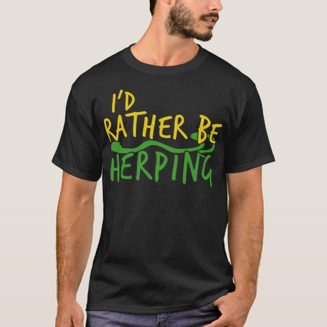 Herpetologe Herpetology Herpetology Herper S2 (33) T-Shirt (Vorderseite)