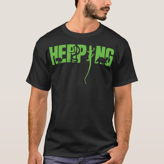 Herpetologe Herpetology Herpetology Herper S2 (81) T-Shirt (Vorderseite)