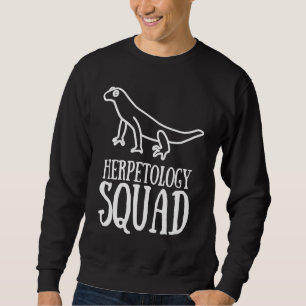 Herpetologie Reptilien und Amphibien 3 Sweatshirt