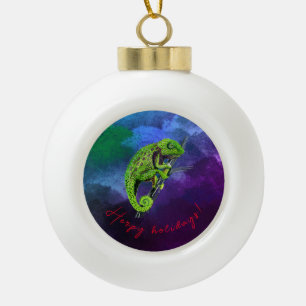 Herpy Holiday Ornament