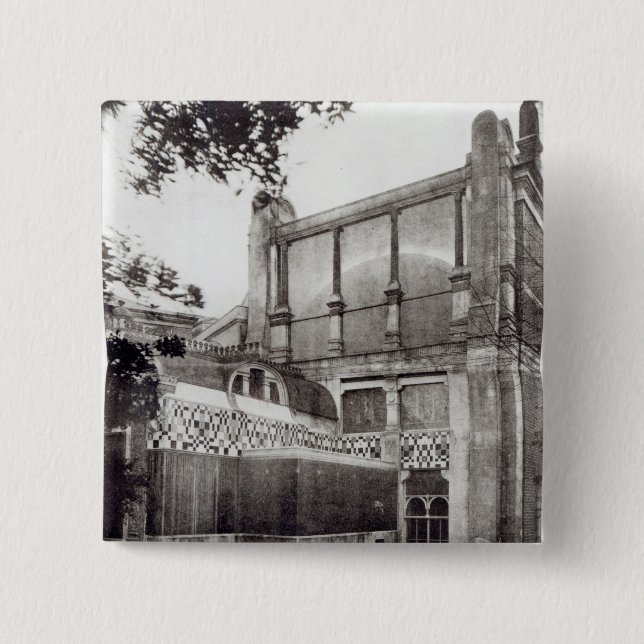 Herr Alma Tadems House, Nordseite, 1889 Button (Vorderseite)