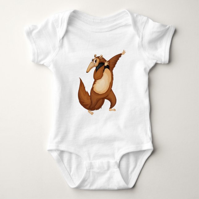 Herr Anteater Baby Strampler (Vorderseite)