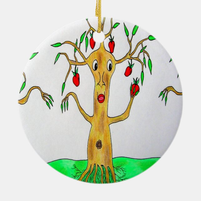Herr Appletree Christmas Ornament (Hinten)