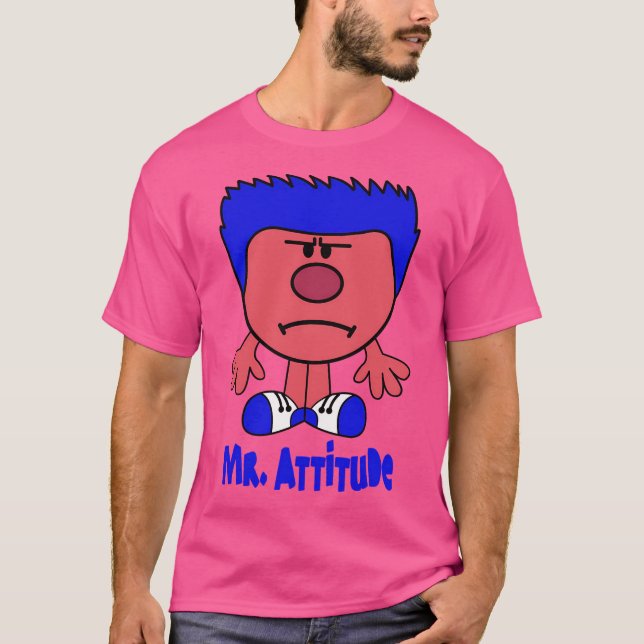 Herr Attitude T-Shirt (Vorderseite)
