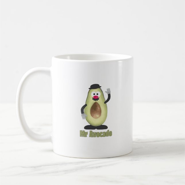Herr Avacado Kaffeetasse (Links)