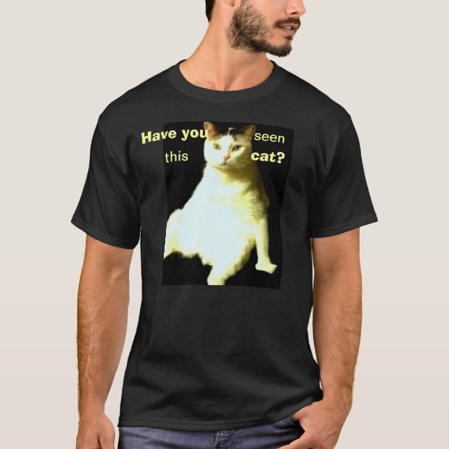 Herr Awesome Cat T-Shirt (Vorderseite)