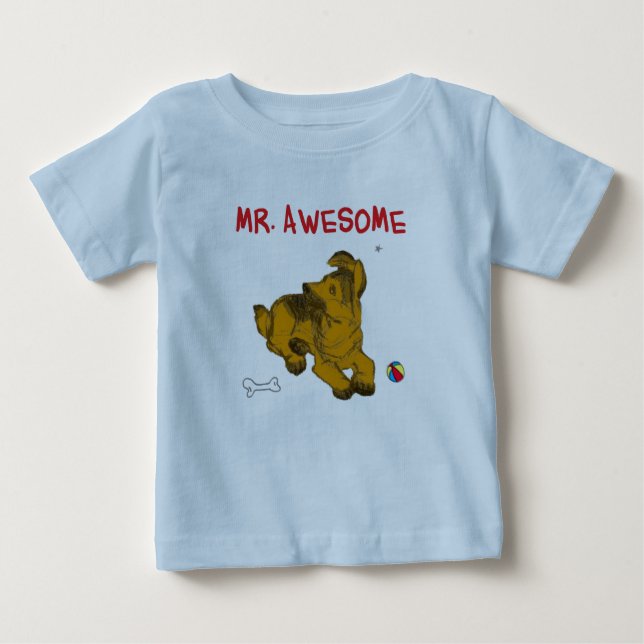 Herr Awesome Infant Shirt (Vorderseite)