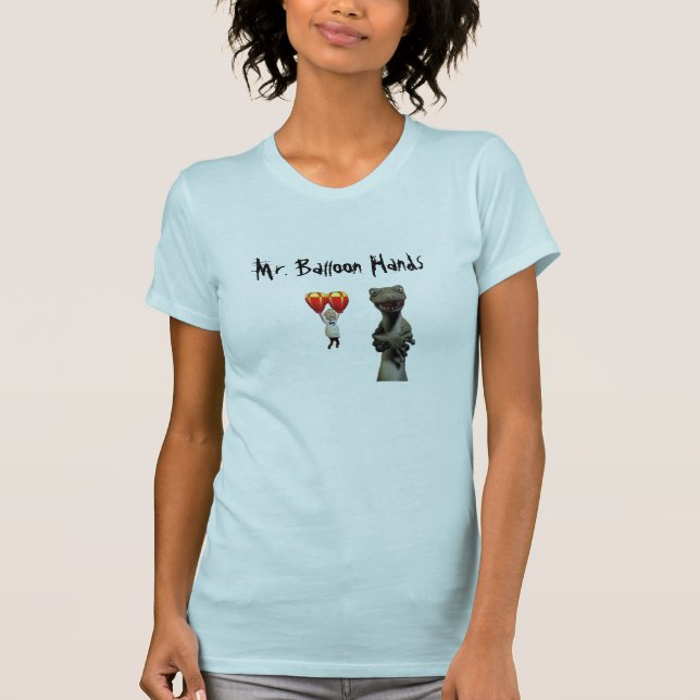Herr Balloon Hands T-Shirt (Vorderseite)