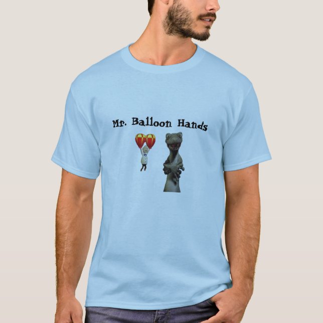 Herr Balloon Hands T-Shirt (Vorderseite)
