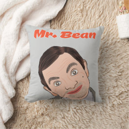 Herr Bean (Rowan Atkinson) Fan Art Kissen
