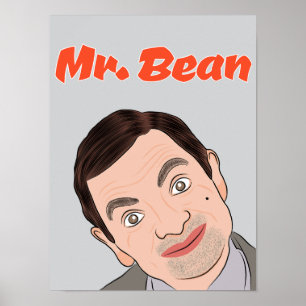 Herr Bean (Rowan Atkinson) Fan Art Poster