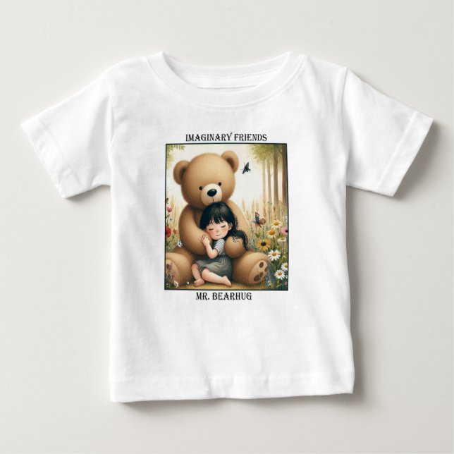 Herr Bearhug Baby T-shirt (Vorderseite)