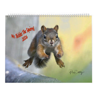Herr Bickles Das Eichhörnchen 2026 Kalender