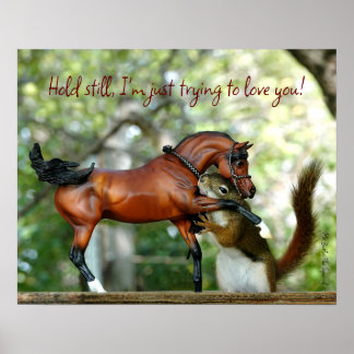 Herr Bickles Das Eichhörnchenplakat mit Empres Poster