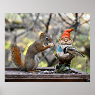 Herr Bickles Das Eichhörnchenplakat Poster