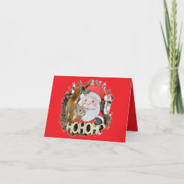 Herr Bickles Die Weihnachtskarte des Eichhörnchens Feiertagskarte