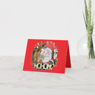 Herr Bickles Die Weihnachtskarte des Eichhörnchens Feiertagskarte
