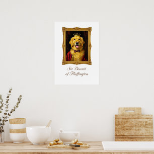 Herr Biscuit von Fluffington Poster