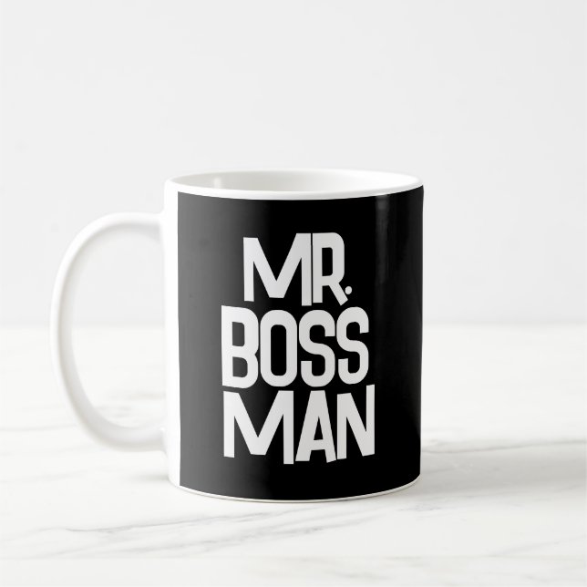 HERR BOSS MAN COFFEE-TASSE KAFFEETASSE (Links)