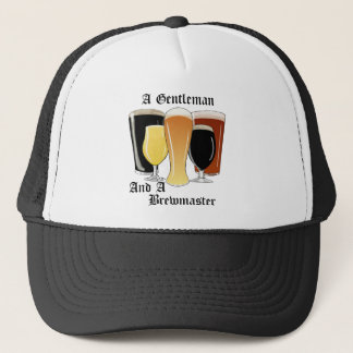 Herr brewmaster Fernlastfahrerhut Truckerkappe