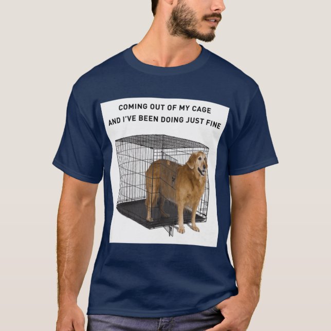 Herr Brightside Doggo Freunde T-Shirt (Vorderseite)