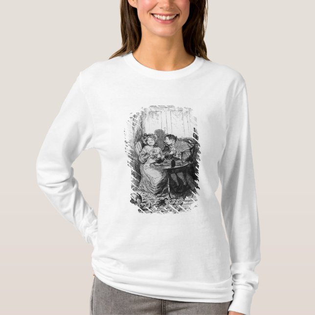 Herr Bumble und Frau Corney, das Tee nimmt (Vorderseite)