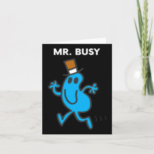 Herr Busy Karte