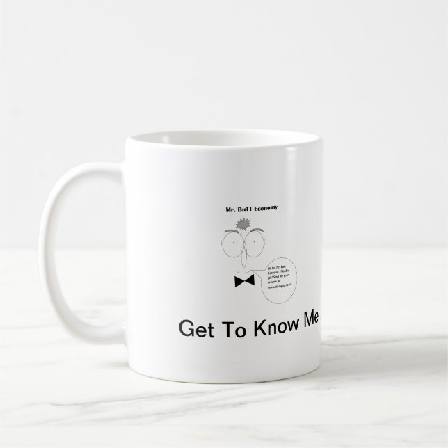 Herr Butt Economy Tasse (Links)