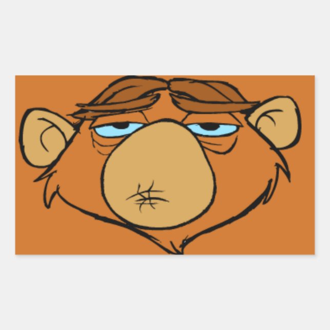 Herr Chim Rechteckiger Aufkleber (Vorderseite)