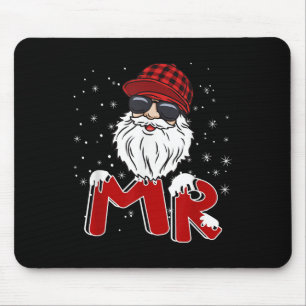Herr Claus Kostüm Weihnachten Lustiger Santa Hut F Mousepad