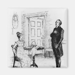Herr Collins und Elizabeth Magnet