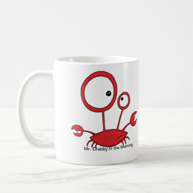 Herr Crabby morgens Tasse (Links)