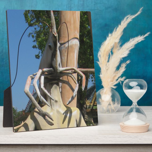 Herr Crustacean AKA Lobster Leiter ... Buddhist He Fotoplatte (Seite)