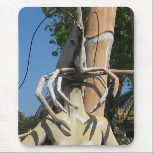 Herr Crustacean AKA Lobster Leiter ... Buddhist He Mousepad