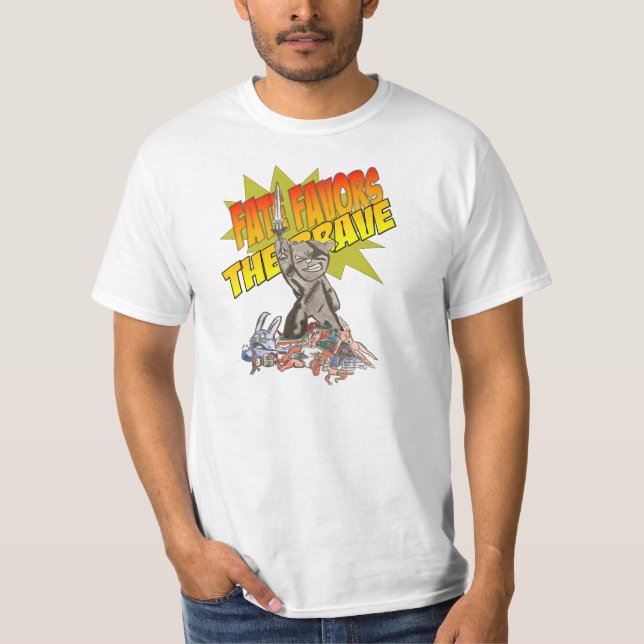 Herr Cuddles Brave T-Shirt (Vorderseite)