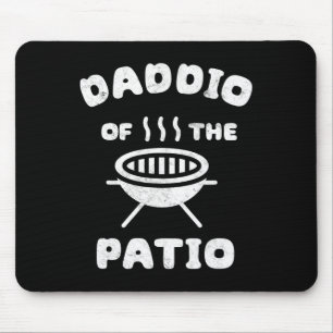 Herr Daddio vom Patio Vatertag BBQ-Grill Papa Mousepad