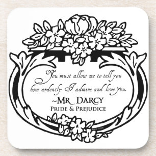 Herr Darcy Loves und bewundert Untersetzer