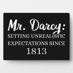 Herr Darcy: Unrealistische Erwartungen seit 1813 I Fotoplatte