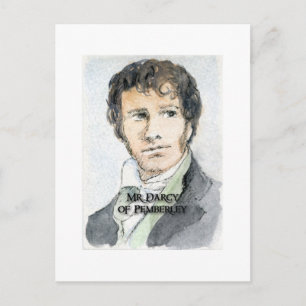 Herr Darcy von Pemberley Postkarte