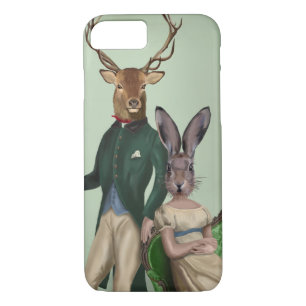 Herr Deer und Frau Rabbit 2 iPhone 8/7 Hülle