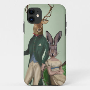 Herr Deer und Frau Rabbit 2 iPhone 11 Hülle