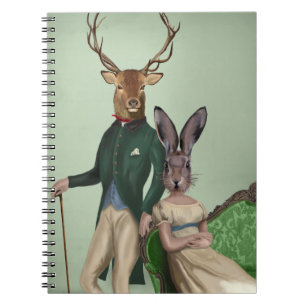 Herr Deer und Frau Rabbit 2 Notizblock