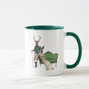 Herr Deer und Frau Rabbit Tasse